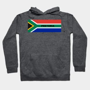 Pretoria City in South African Flag Hoodie